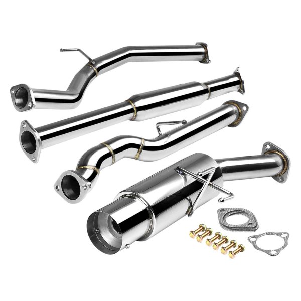 Torxe™ - Stainless Steel Cat-Back Exhaust System, Honda Civic