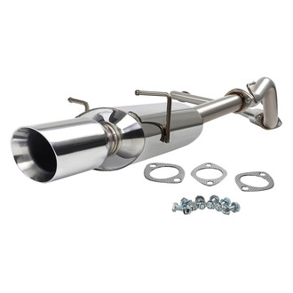 Torxe™ - Stainless Steel Cat-Back Exhaust System with Single Rear Exit