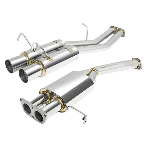 Torxe™ - Stainless Steel Cat-Back Exhaust System, Nissan 240SX