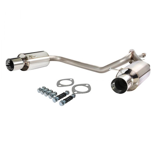 Torxe™ - Stainless Steel Cat-Back Exhaust System, Hyundai Tiburon