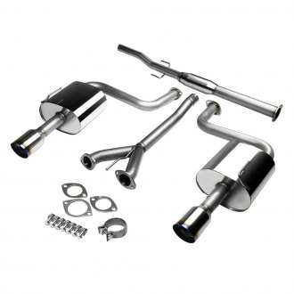 Rxmotor Maxima Catback Exhaust Muffler System Stainless Steel Piping Pipe For 2000 2001 2002 2003 00 01 02 03 Nissan Maxima A33 V6 