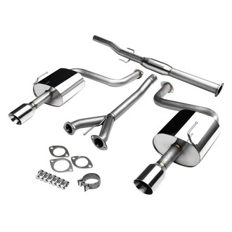 Torxe™ - Stainless Steel Cat-Back Exhaust System with Split Rear Exit