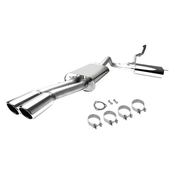 Torxe™ 791001578 Stainless Steel CatBack Exhaust System with Dual