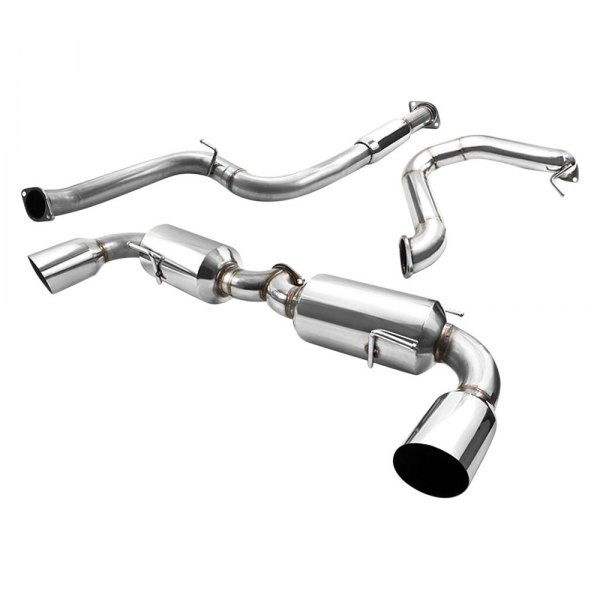 Torxe™ - Stainless Steel Cat-Back Exhaust System, Mazda 3