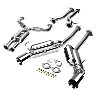 Torxe™ - Stainless Steel Cat-Back Exhaust System with Split Rear Exit