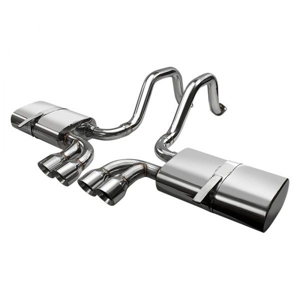 Torxe™ - Stainless Steel Cat-Back Exhaust System, Chevy Corvette