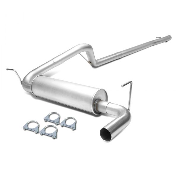 Torxe™ - Stainless Steel Cat-Back Exhaust System, Jeep Wrangler