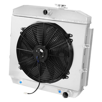 Torxe™ - Aluminum Engine Coolant Radiator with Electric Fan