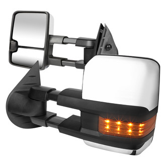 Torxe™ - Driver and Passenger Side Manual Towing Mirror Set (Non-Heated)