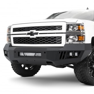 2014 Chevy Silverado Custom 4x4 Off-Road Steel Bumpers – CARiD.com