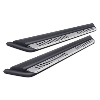 Torxe™ - Black Dropped Step Plate Side Steps