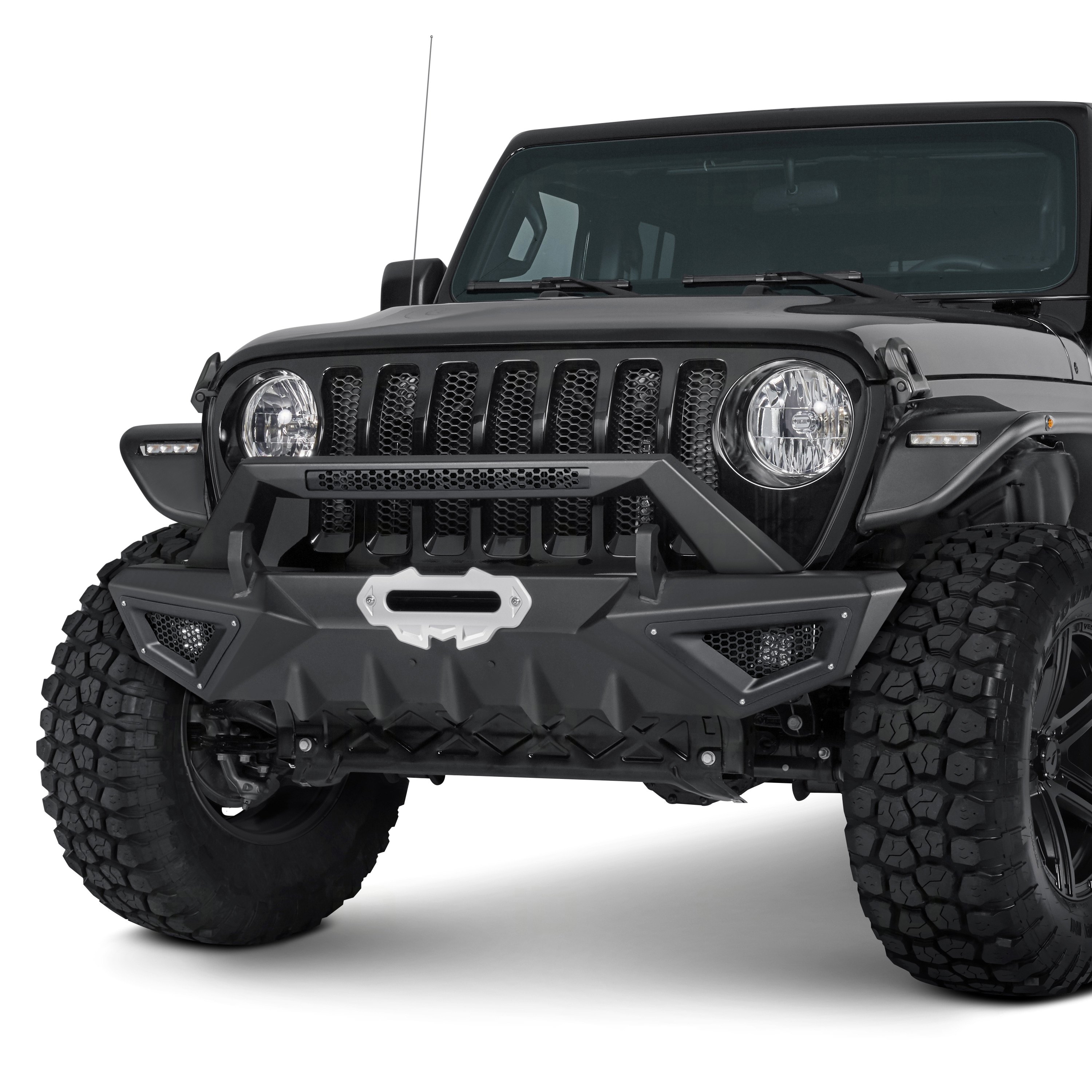 Torxe™ - Jeep Wrangler JL 2018 VYPR-Series Mid Width Blacked Front ...