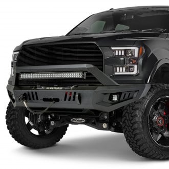 2016 Ford F-150 Custom 4x4 Off-Road Steel Bumpers – CARiD.com