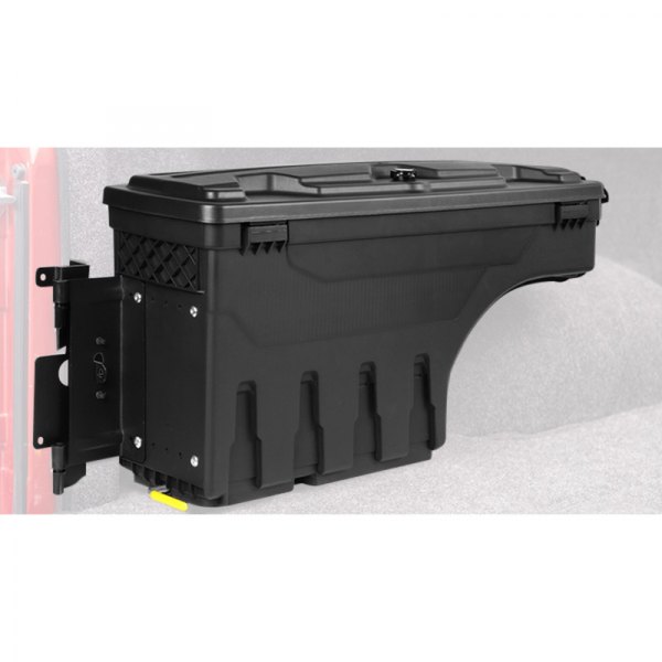 Torxe™ - Single Lid Left Side Wheel Well Tool Box with Lock and Key