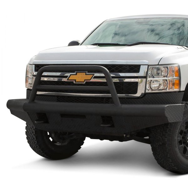 Tough Country® - Apache Full Width Front HD Silver Vein Bumper