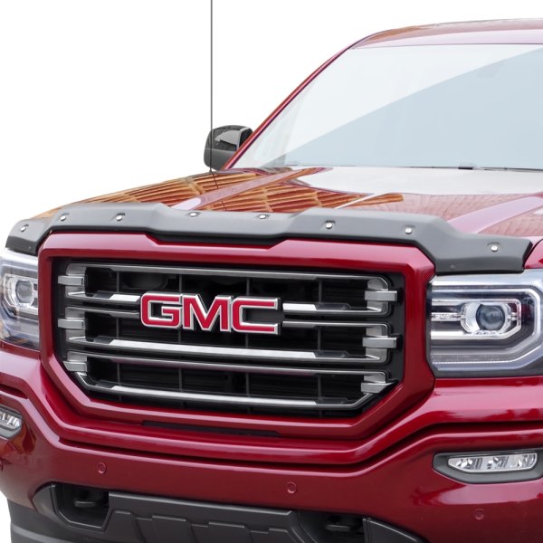 Tough Guard® GMC Sierra 1500 2014 Black FormFit Hood Protector