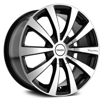 TOUREN® - TR3 3130 Black with Machined Face and Lip