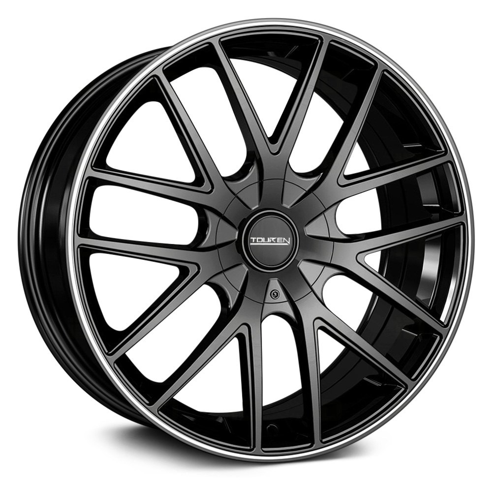 TOUREN® TR60 3260 Wheels - Black with Machined Ring Rims