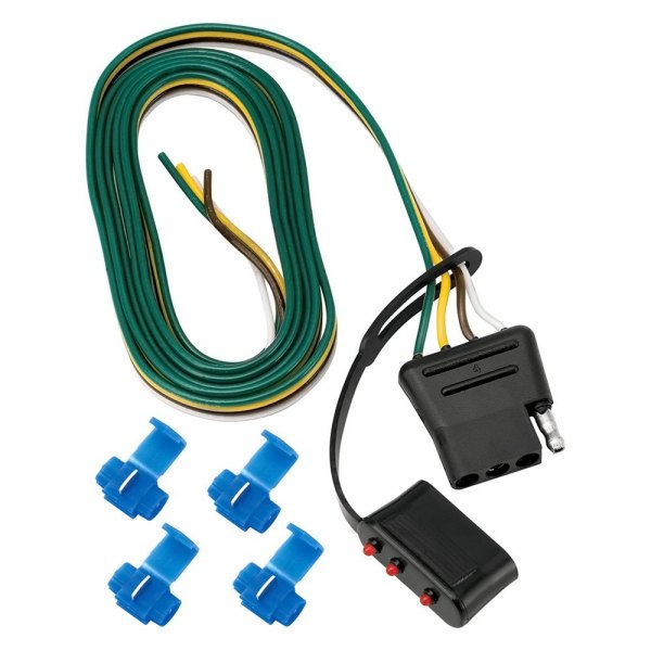 Tow Ready® - 5' 4-Flat Car End Connector with 4-Wire Taps