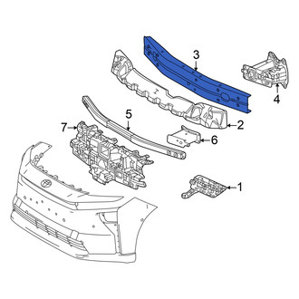Toyota OE - Front Bumper Impact Bar