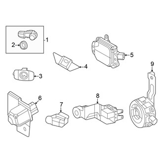 Toyota OE - Front Bumper & Grille - Electrical Components