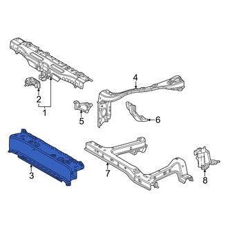Toyota OE - Front Lower Radiator Support Tie Bar