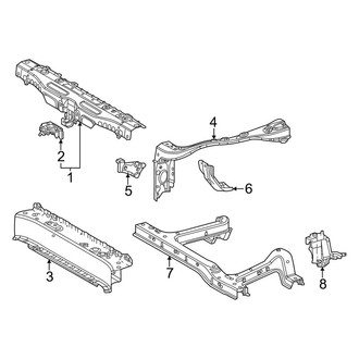 Toyota OE - Radiator Support