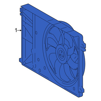 Toyota OE - Front Engine Cooling Fan Assembly