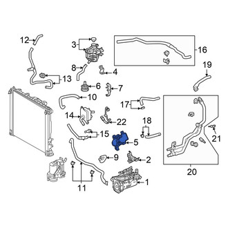 Toyota OE - HVAC Heater Control Valve