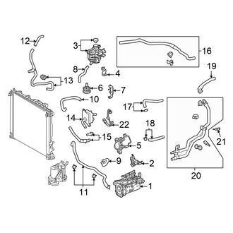 Toyota OE - Air Conditioner & Heater - Heater Components