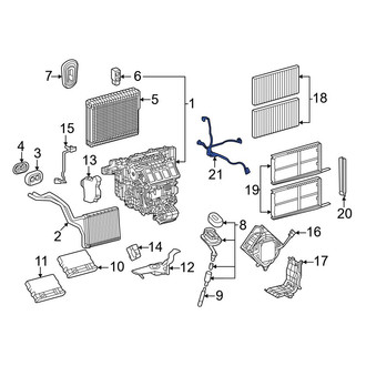 Toyota OE - HVAC System Wiring Harness