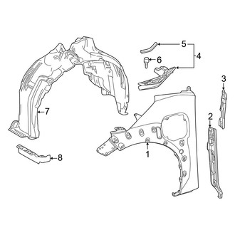 Toyota OE - Fender & Components