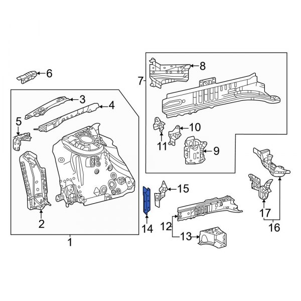 Fender Closing Plate