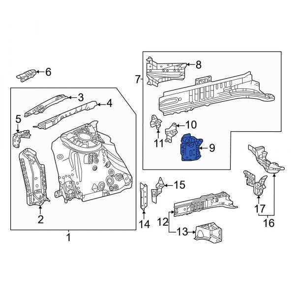 Fender Outrigger Bracket