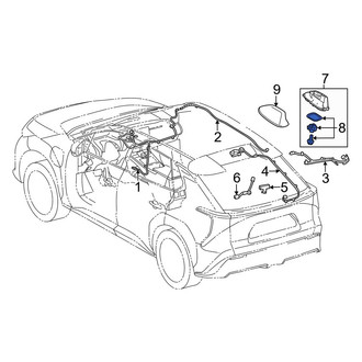 Toyota OE - Radio Antenna Base Bracket