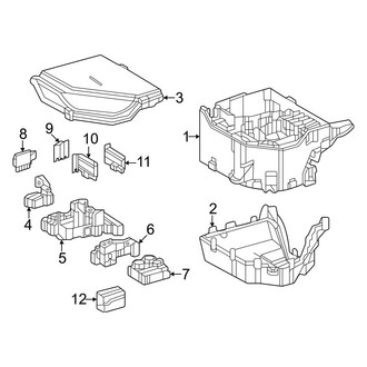 Toyota OE - Electrical - Fuse & Relay (Engine Compartment)