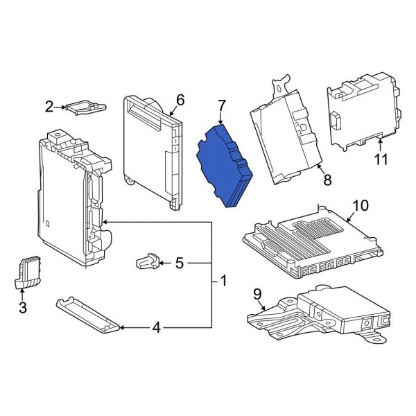 GPS Navigation Control Module