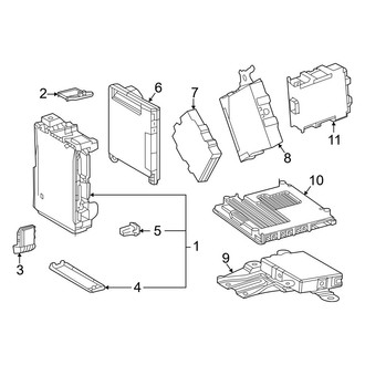 Toyota OE - Electrical - Fuse & Relay (Instrument Panel)