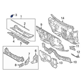Toyota OE - Right Cowl Seal