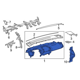 Toyota OE - Left Instrument Panel Side Cover