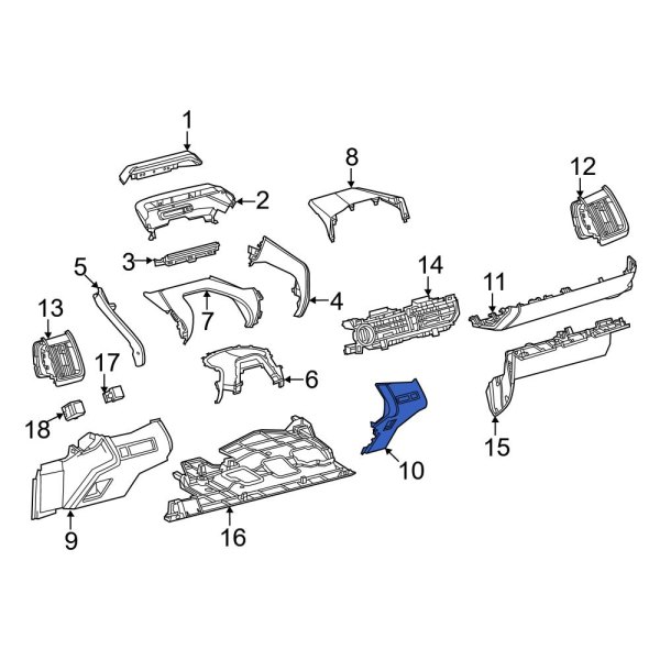 Instrument Panel Trim Panel