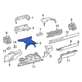 Toyota OE - Instrument Panel Trim Panel