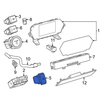 Toyota OE - Hazard Warning Switch