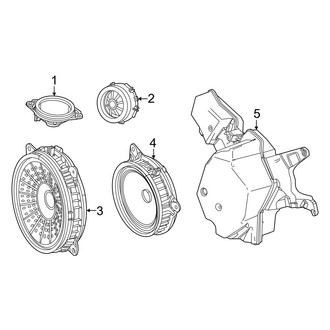 Toyota OE - Instrument Panel - Sound System (Speakers & Components)