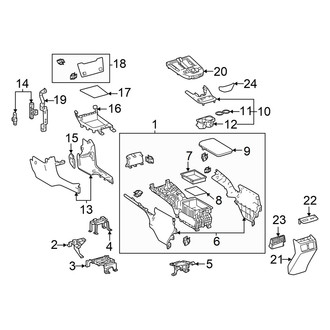 Toyota OE - Center Console