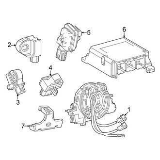 Toyota OE - Restraint Systems - Air Bag Components (Modules & Sensors)