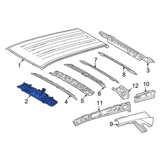 Toyota OE - Front Roof Header Panel