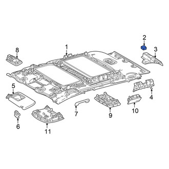 Toyota OE - Left Roof Insulator