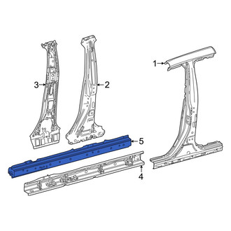 Toyota OE - Left Rocker Panel