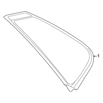 Toyota OE - Quarter Panel - Glass